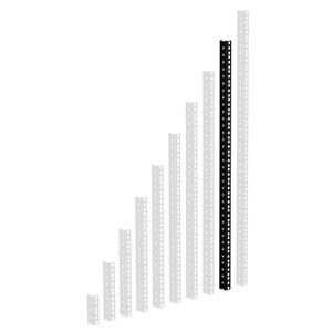 Adam Hall Rackprofiel 18HE zwart