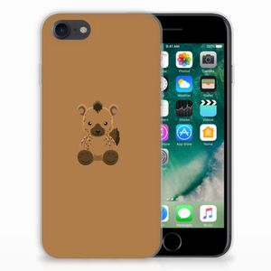 iPhone SE 2022 | SE 2020 | 8 | 7 Telefoonhoesje met Naam Baby Hyena