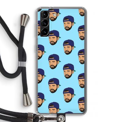 Drake Away: Samsung Galaxy S21 Plus Transparant Hoesje met koord