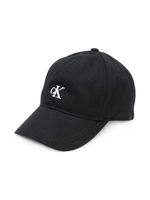 Calvin Klein Kids casquette à logo brodé - Noir