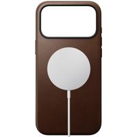 Nomad Modern lederen hoesje iPhone 17 Pro Max - Brown