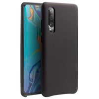 Qialino Premium Huawei P30 Leren Case - Zwart