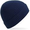 Beechfield CB380 Engineered Knit Ribbed Beanie - Oxford Navy - One Size