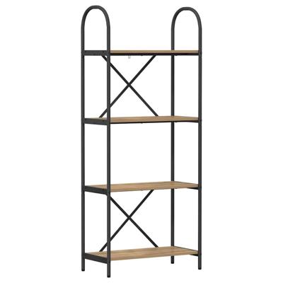 Boekenkast artisanaal eikenkleurig 60 x 30 x 146 cm
