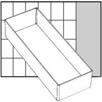 Raaco Inzet box, afm a7-2, h: 47 mm, afm 218x79 mm, 1 stuk