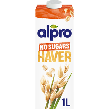 Alpro Haverdrink Zonder Suikers Houdbaar 1L bij Jumbo