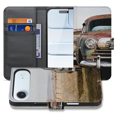 Portemonnee Hoesje Apple iPhone Air Vintage Auto