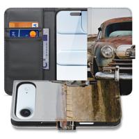 Portemonnee Hoesje Apple iPhone Air Vintage Auto
