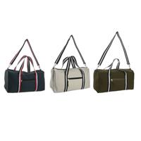 Dames handtas Home ESPRIT Blauw Groen 26 x 20 x 50 cm (3 Stuks)