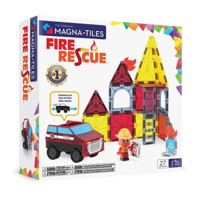 Magna-Tiles - Fire Rescue - 27-delig