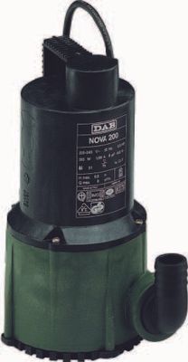 DAB Nova 180M-A Dompelpomp voor Troebel Water - 16m³/u, 10,2m Opvoerhoogte met Drijfvlotter