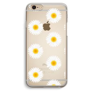 Margrietjes: iPhone 6 / 6S Transparant Hoesje
