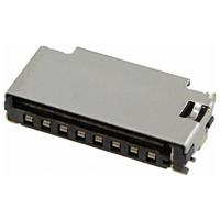 Molex 475710001 Female behuizing (kabel) Totaal aantal polen: 8 Rastermaat: 1.1 mm Inhoud: 1 stuk(s) Tape on Full reel