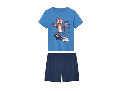 lupilu Kinder pyjama (Blauw, 122/128)