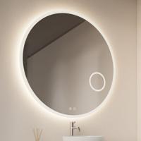 Spiegel Gliss Design Sol Rond 100cm Met LED Verlichting En Spiegelverwarming