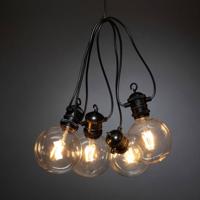 Konstsmide 2395-800 Lichtkettingsysteem Binnen/buiten Energielabel: F (A - G) werkt op het lichtnet Aantal lampen 10 LED Barnsteen Verlichte lengte: 9.15 m Konstsmide 2395-800 Lichtkettingsysteem Binnen/buiten Energielabel: F (A - G) werkt op het lichtnet Aantal lampen 10 LED Barnsteen Verlichte lengte: 9.15 m