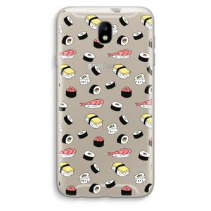 Sushi time: Samsung Galaxy J7 (2017) Transparant Hoesje