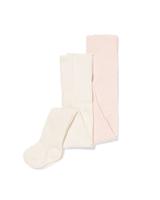 HEMA Babymaillots rib - 2 stuks lichtroze (lichtroze)
