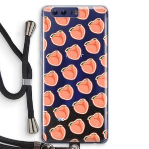 Just peachy: Honor 9 Transparant Hoesje met koord