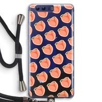 Just peachy: Honor 9 Transparant Hoesje met koord