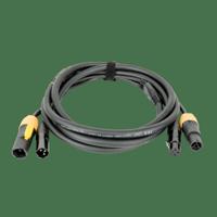 DAP FP22 Hybrid Cable - PowerDAP FP22 Hybrid Cable - Power Pro True & 3-pin XLR - D MX / Power Pro True & 3-pin XLR - D MX / Power 6meter