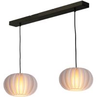 Masterlight 2-lichts hanglampArena met witte kappen - 2721-05-70-2-30
