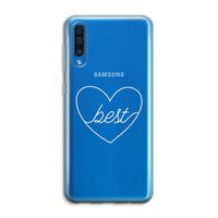 Best heart pastel: Samsung Galaxy A50 Transparant Hoesje
