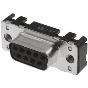 Harting 09 66 155 6511 D-sub female connector 180 ° Aantal polen: 9 Solderen 1 stuk(s)