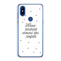 Confetti: Xiaomi Mi Mix 3 Transparant Hoesje