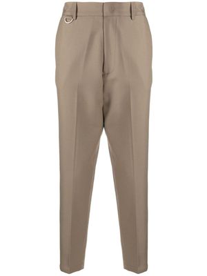 Low Brand Broek met toelopende pijpen - Beige