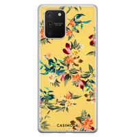 Samsung Galaxy S10 Lite siliconen hoesje - Floral days