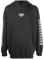 Balenciaga hoodie BB Paris Icon - Noir - thumbnail