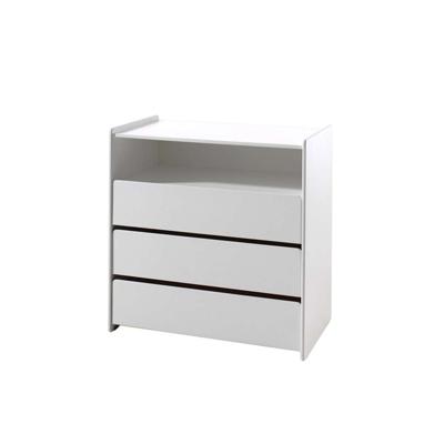 Leen Bakker - Vipack Commode Kiddy - 92x90x47 Cm - MDF/Grenenhout - Wit