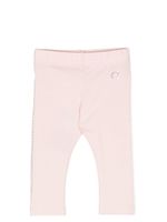 Aigner Kids pantalon à logo strassé - Rose