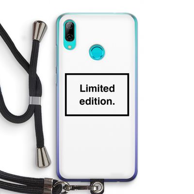 Limited edition: Huawei P Smart (2019) Transparant Hoesje met koord