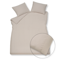 Vandyck Vandyck Dekbedovertrek Pure 07 Yd W.Band Stone 140X200/220