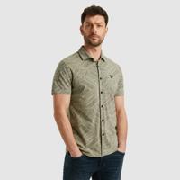 Pme Legend Psis2505229 Jersey Pique Print Drizzle Overhemd 6170 Shadow
