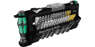 Wera Bit-/dopsleutelset | 39-delig | sleuf/PH/PZD/T/ratel/7 doppen | 1 stuk - 05056490001 - 05056490001