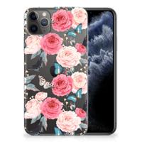 Apple iPhone 11 Pro Max | TPU Case | Butterfly Roses