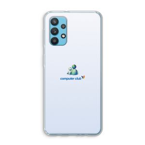 MSN: Samsung Galaxy A32 4G Transparant Hoesje