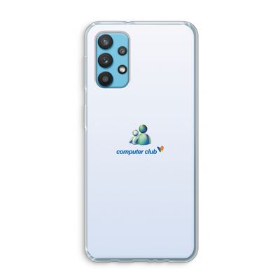 MSN: Samsung Galaxy A32 4G Transparant Hoesje
