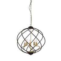 Searchlight Design hanglampFlow Ø 60cm - 1805-5BK