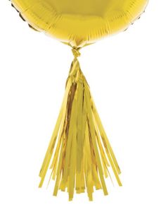 Ballonnen Tassels Goud - 5 Stuks