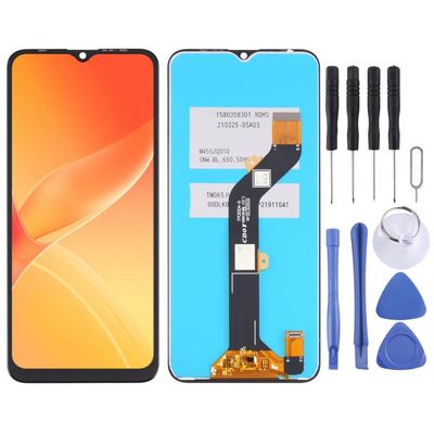 LCD-scherm en digitizer volledige montage voor ITEL P37