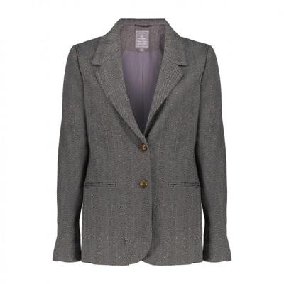 Geisha - Grijs | unisex | Blazer | Grijs | XS | regular | Kamst mode