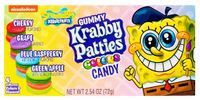 Spongebob Squarepants Gummy Krabby Patties Colors 72 Gram