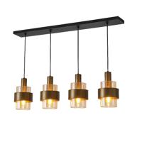 Highlight Hanglamp Marrone 4 lichts L 110 cm brons