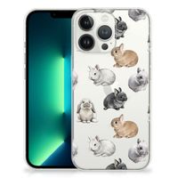 TPU Hoesje voor iPhone 13 Pro Max Konijntjes