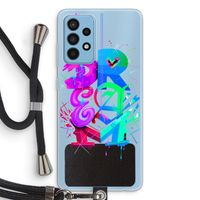 Dream: Samsung Galaxy A52 Transparant Hoesje met koord