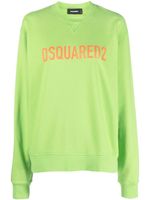 DSQUARED2 sweat à logo brodé - Vert - thumbnail